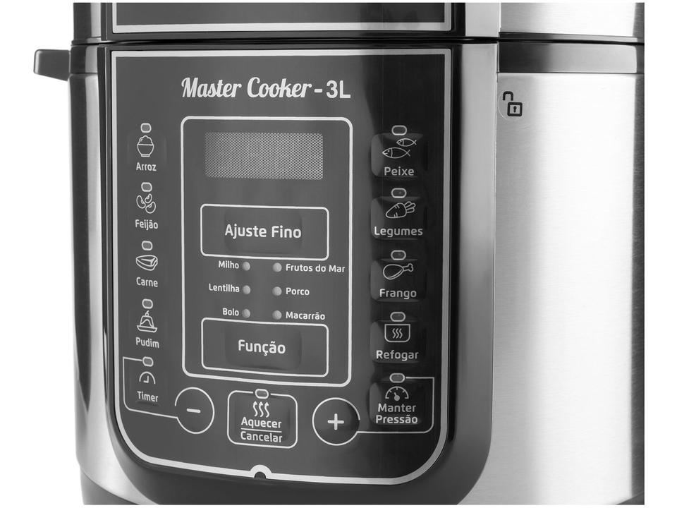 Panela de Pressão Elétrica Digital Mondial 3L - 17