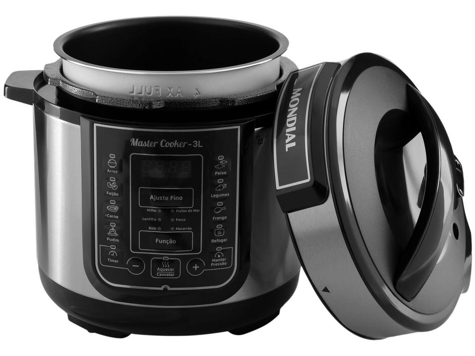 Panela de Pressão Elétrica Digital Mondial 3L - 13
