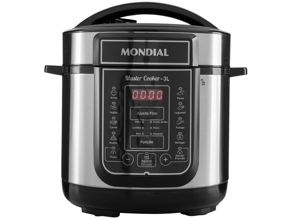 Panela de Pressão Elétrica Digital Mondial 3L - 10