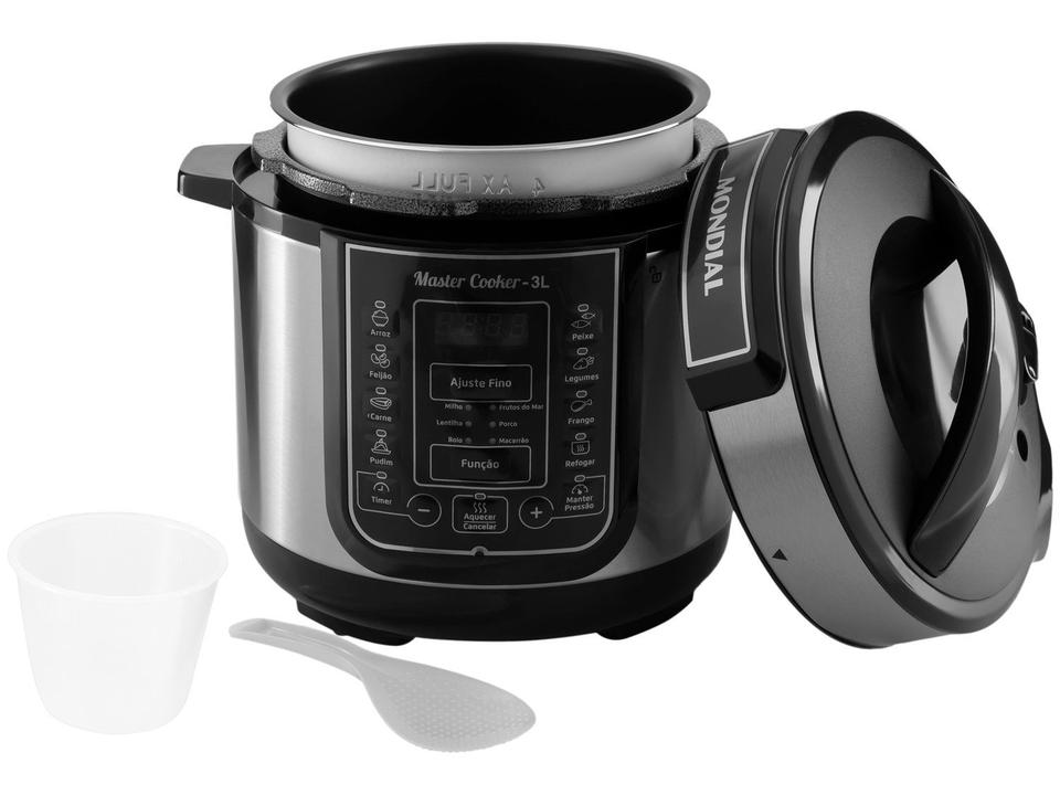 Panela de Pressão Elétrica Digital Mondial 3L - 12