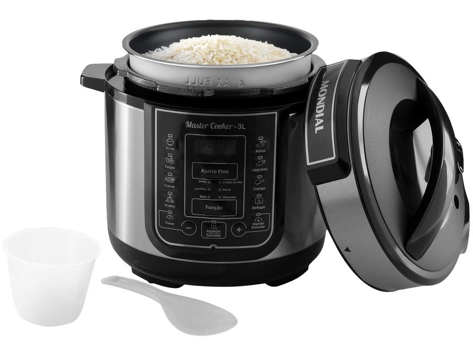 Panela de Pressão Elétrica Digital Mondial 3L - 11