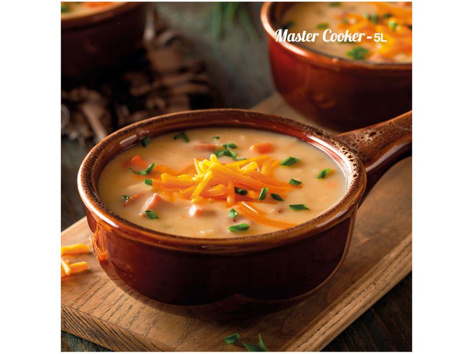 Panela de Pressão Elétrica Digital Mondial 5L 900W Digital Master Cooker PE-38 - 10