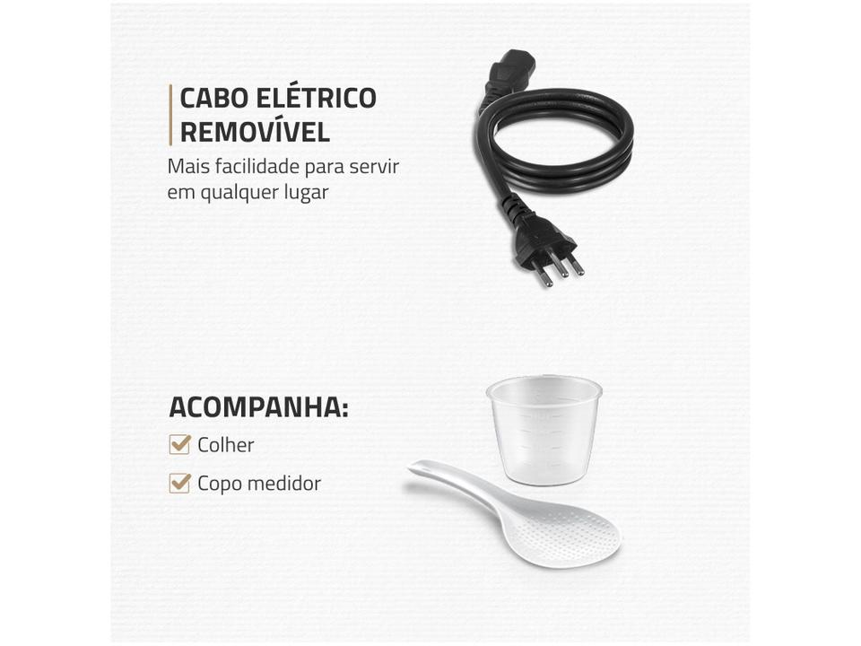 Panela de Pressão Elétrica Digital Mondial 5L 900W Digital Master Cooker PE-38 - 8