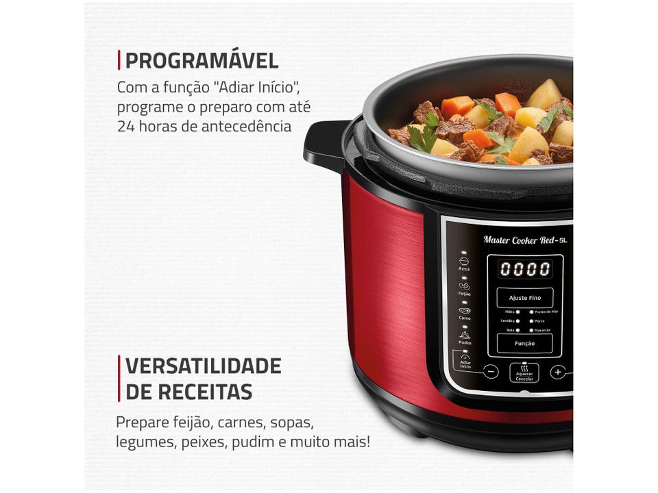 Panela de Pressão Elétrica Digital Mondial - 4