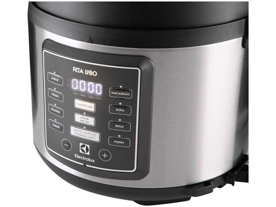 Panela de Pressão Elétrica Electrolux 5L Inox 1000W Experience Rita Lobo PCC15 - 6
