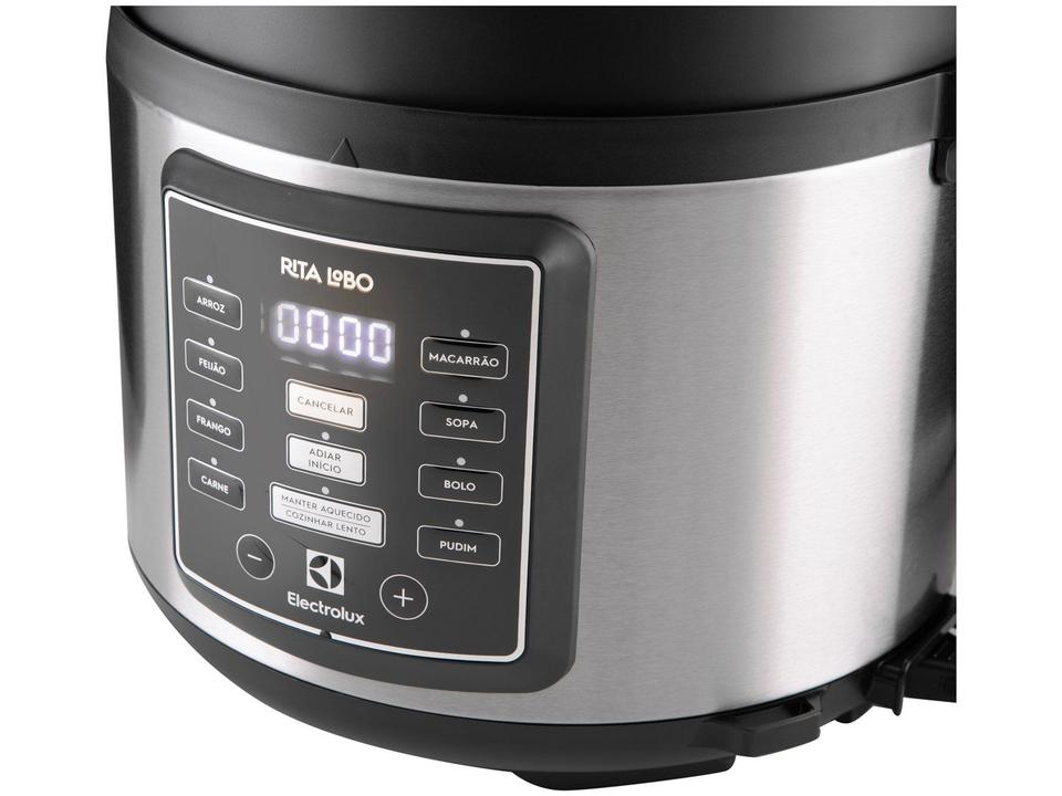 Panela de Pressão Elétrica Electrolux 5L Inox 1000W Experience Rita Lobo PCC15 - 6