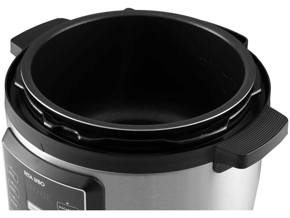 Panela de Pressão Elétrica Electrolux 5L Inox 1000W Experience Rita Lobo PCC15 - 8