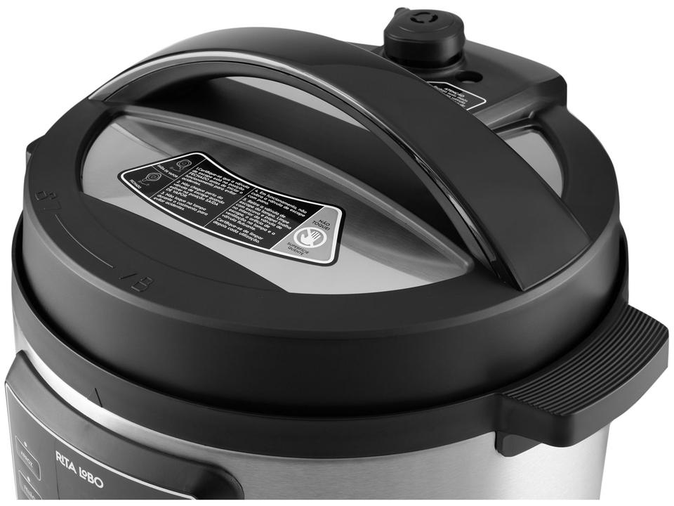 Panela de Pressão Elétrica Electrolux 5L Inox 1000W Experience Rita Lobo PCC15 - 7