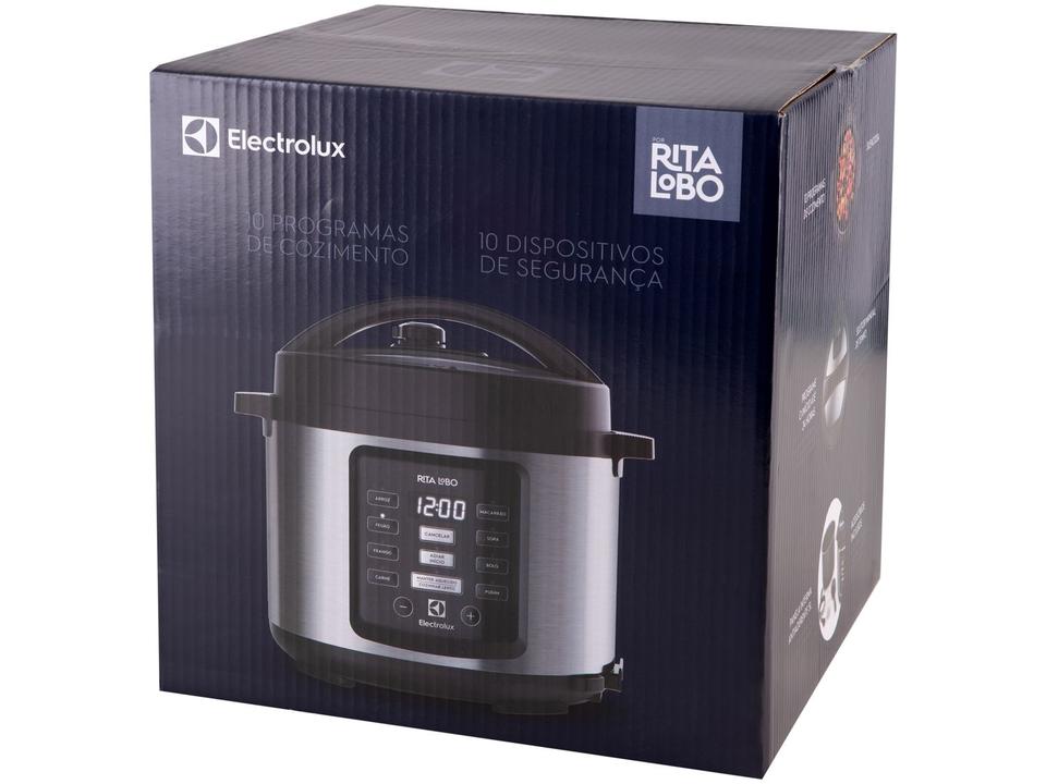 Panela de Pressão Elétrica Electrolux 5L Inox 1000W Experience Rita Lobo PCC15 - 14