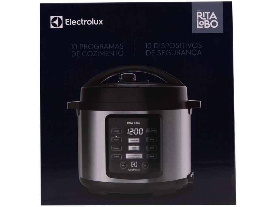Panela de Pressão Elétrica Electrolux 5L Inox 1000W Experience Rita Lobo PCC15 - 13