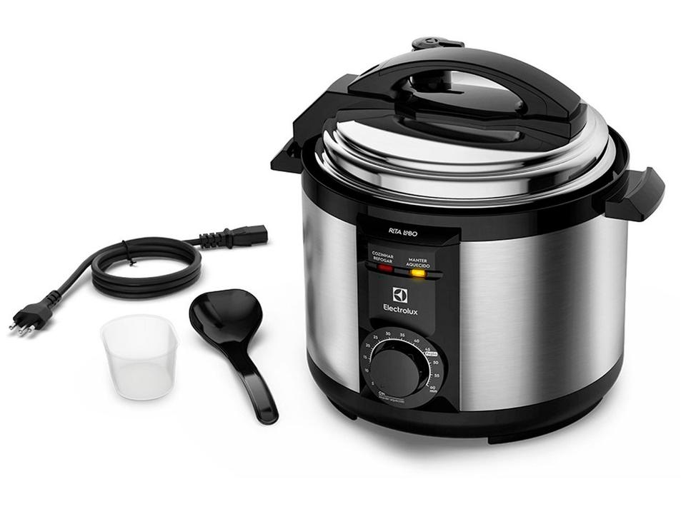 Panela de Pressão Elétrica Electrolux PCE20 900W 5L Timer Controle de TemperaturaPanela de Pressão Elétrica 5L Elec - 3