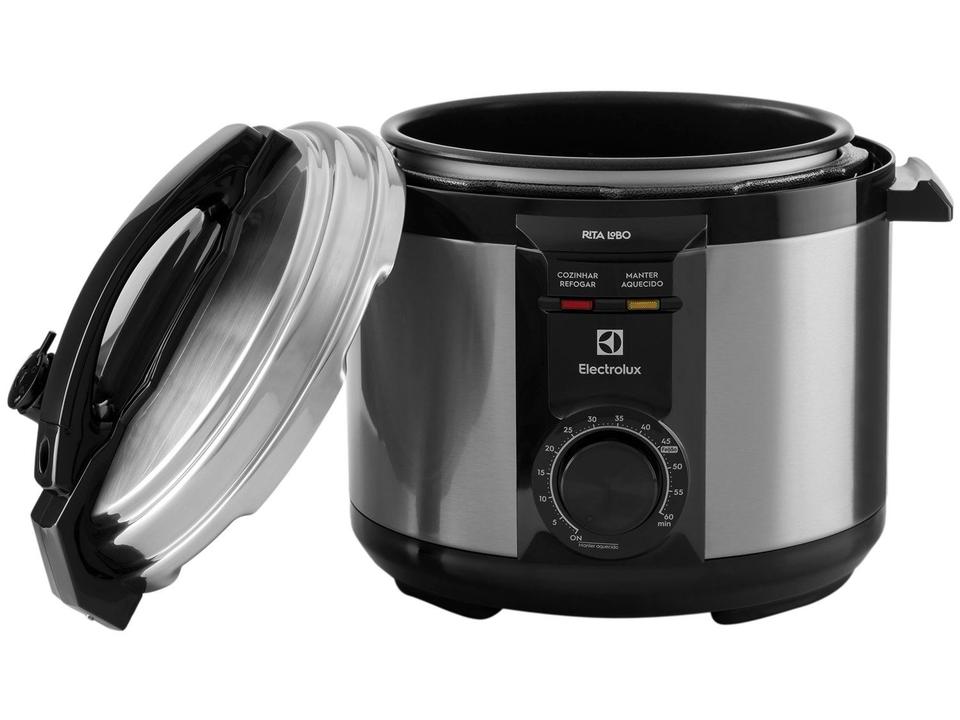 Panela de Pressão Elétrica Electrolux PCE20 900W 5L Timer Controle de TemperaturaPanela de Pressão Elétrica 5L Electrolux Efficient PCE20 Rita Lobo - 4