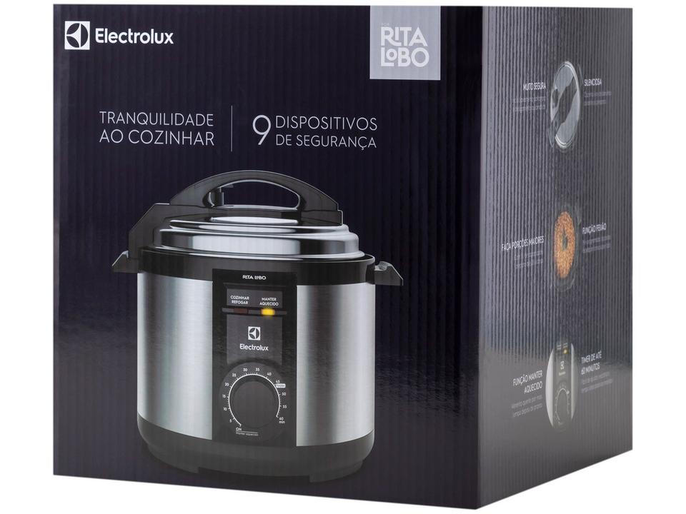 Panela de Pressão Elétrica Electrolux PCE20 900W 5L Timer Controle de TemperaturaPanela de Pressão Elétrica 5L Electrolux Efficient PCE20 Rita Lobo - 13