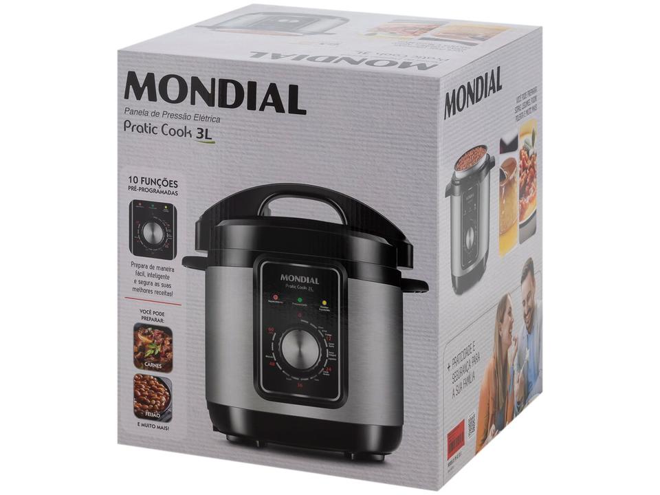Panela de Pressão Elétrica Mondial 3L 700W - 22