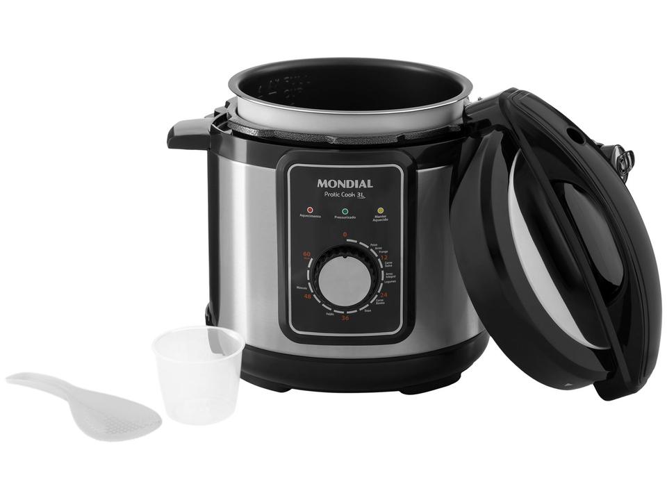 Panela de Pressão Elétrica Mondial 3L 700W - 12