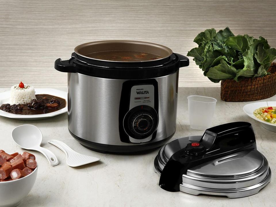 Panela de Pressão Elétrica Philips Walita Viva - 3