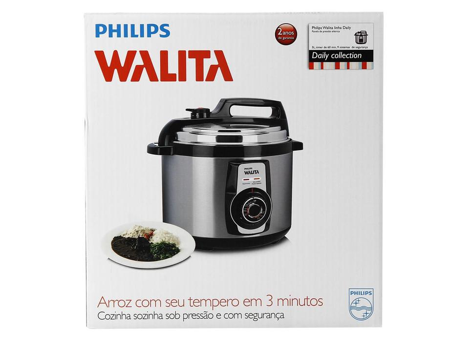 Panela de Pressão Elétrica Philips Walita Viva - 18