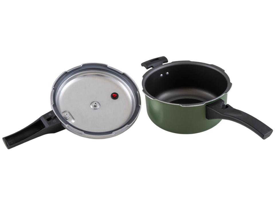 Panela de Pressão Panelux 3L Fechamento Externo Verde Premium - 8