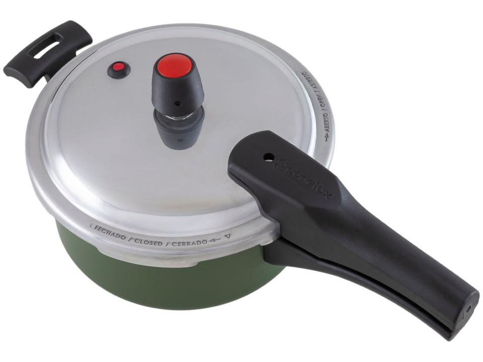 Panela de Pressão Panelux 3L Fechamento Externo Verde Premium - 7