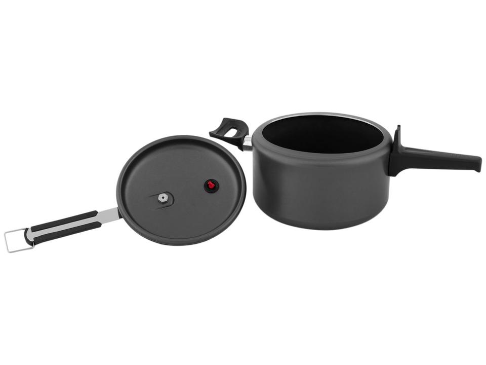 Panela de Pressão Panelux Antiaderente 3L Grafite - 4