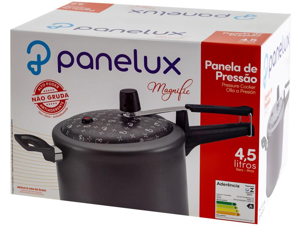Panela de Pressão Panelux Antiaderente 4,5L - 13