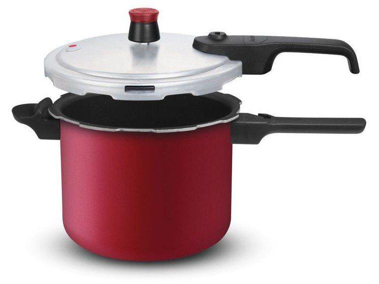 Panela de Pressão Rochedo 4,5L Vermelho - 7