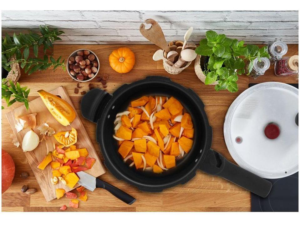 Panela de Pressão Rochedo 4,5L Vermelho - 4