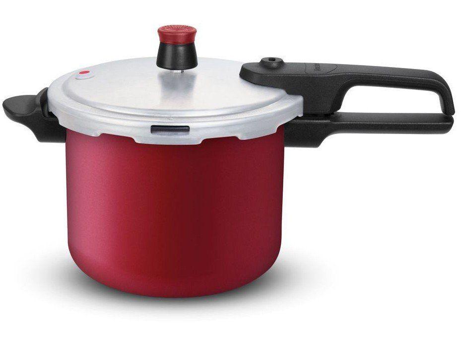 Panela de Pressão Rochedo 4,5L Vermelho Segura - 5