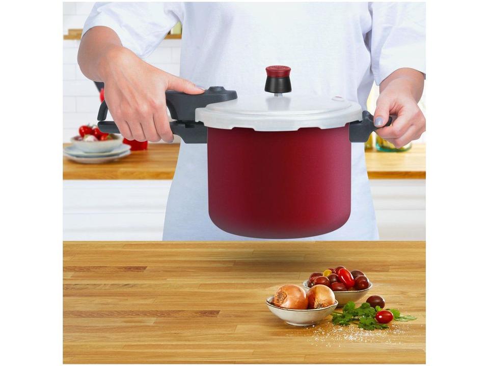 Panela de Pressão Rochedo 4,5L Vermelho - 1