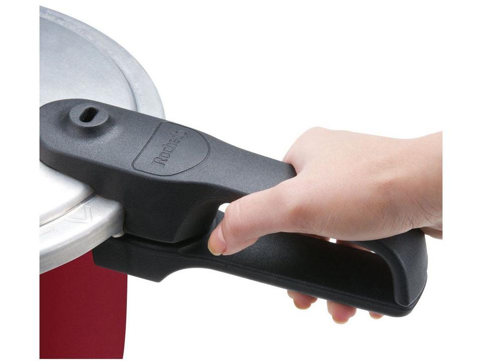 Panela de Pressão Rochedo 4,5L Vermelho Segura - 14