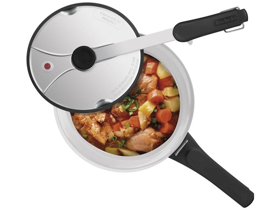 Panela de Pressão Rochedo Turbo Polida 4,5L - 4