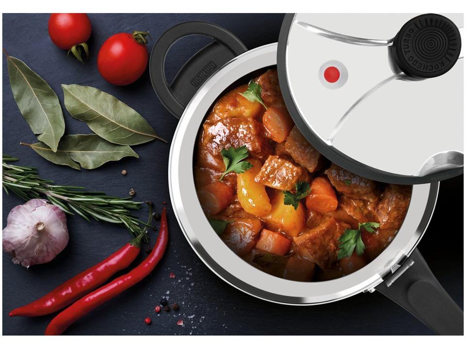 Panela de Pressão Rochedo Turbo Polida 4,5L - 11