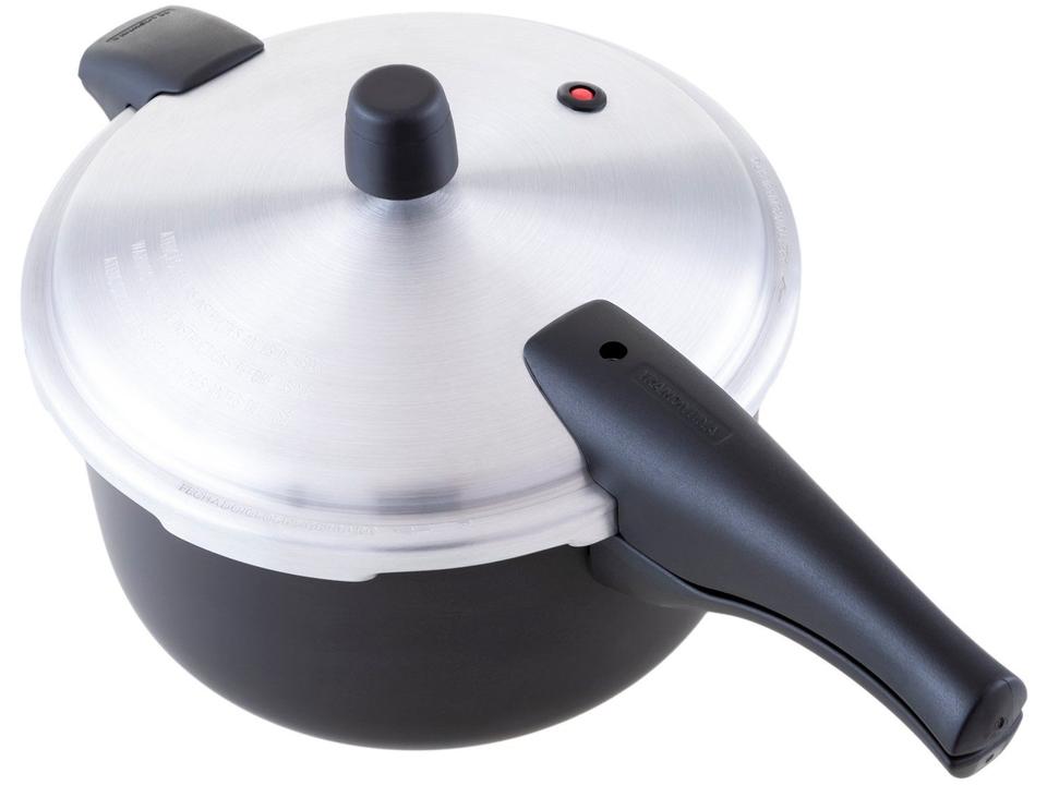 Panela de Pressão Tramontina Antiaderente 6L Preto e Prata Vancouver Effect - 3