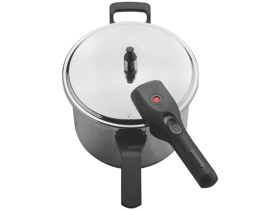 Panela de Pressão Tramontina Inox 6L Brava - 4
