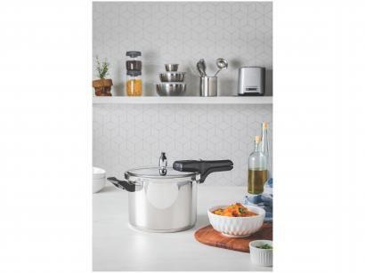 Panela de Pressão Tramontina Inox 6L Brava - 3