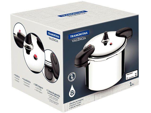 Panela de Pressão Tramontina Valência 24cm 10L - 4