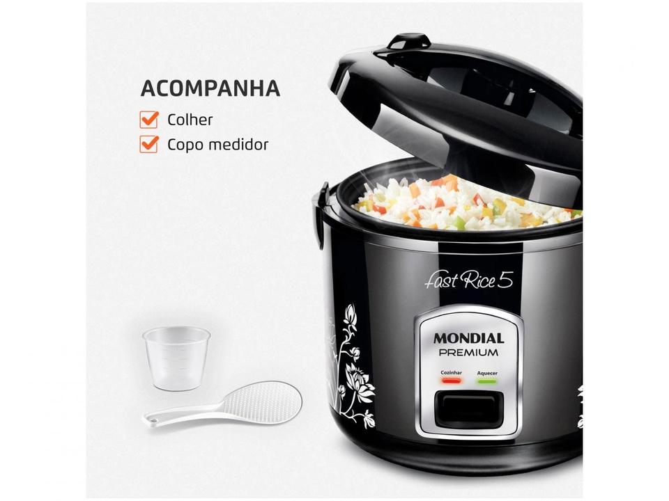 Panela Elétrica de Arroz Mondial Bianca Rice 5 - 5