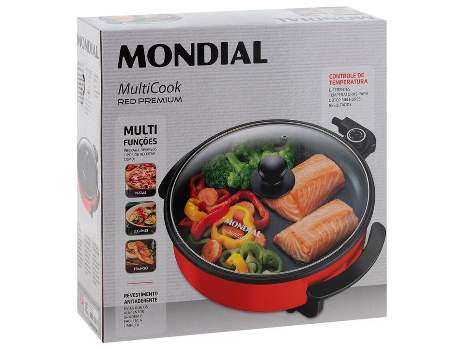 Panela Elétrica Multifuncional Grill Redonda - 16