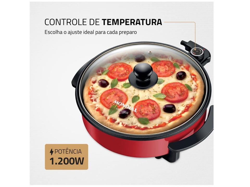 Panela Elétrica Multifuncional Grill Redonda - 3