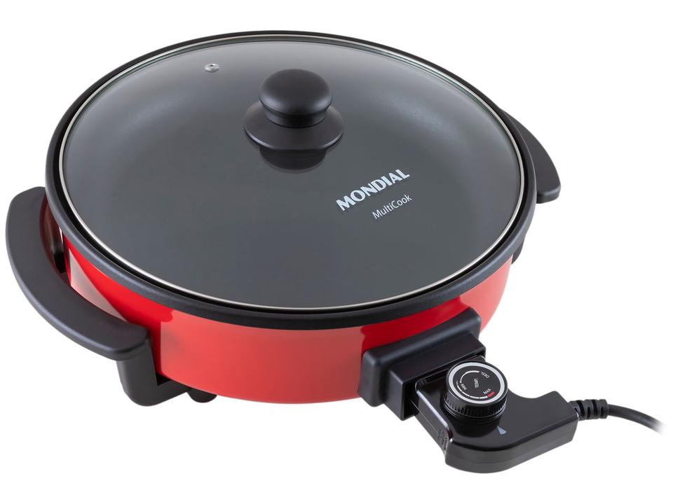 Panela Elétrica Multifuncional Grill Redonda - 8