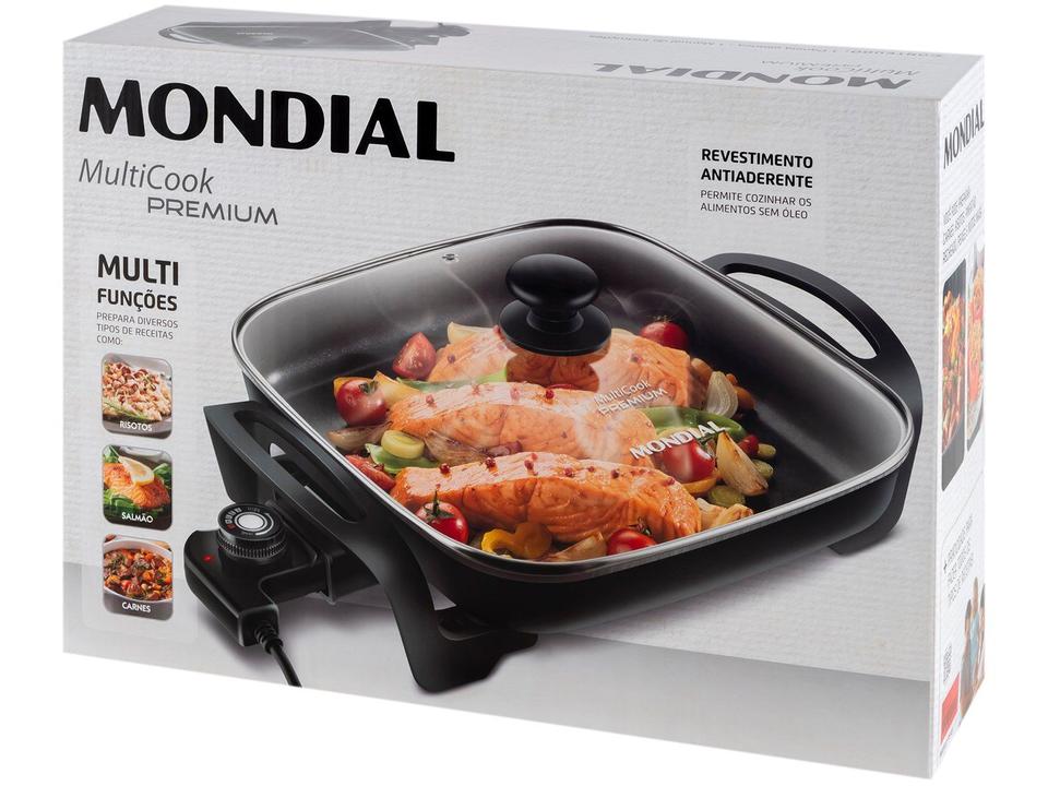 Panela Elétrica Multifuncional Quadrada Mondial - 15