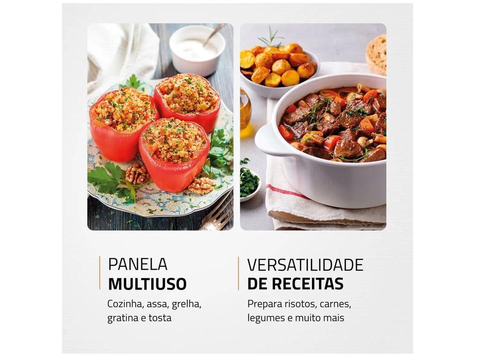 Panela Elétrica Multifuncional Quadrada Mondial - 2