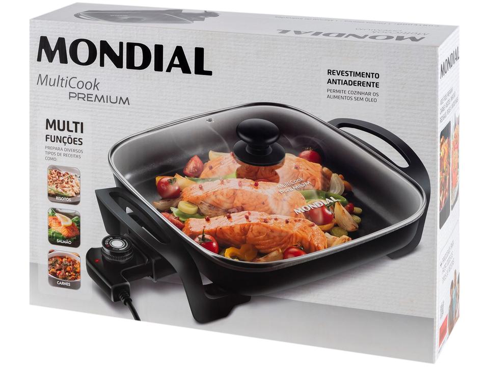 Panela Elétrica Multifuncional Quadrada Mondial - 15