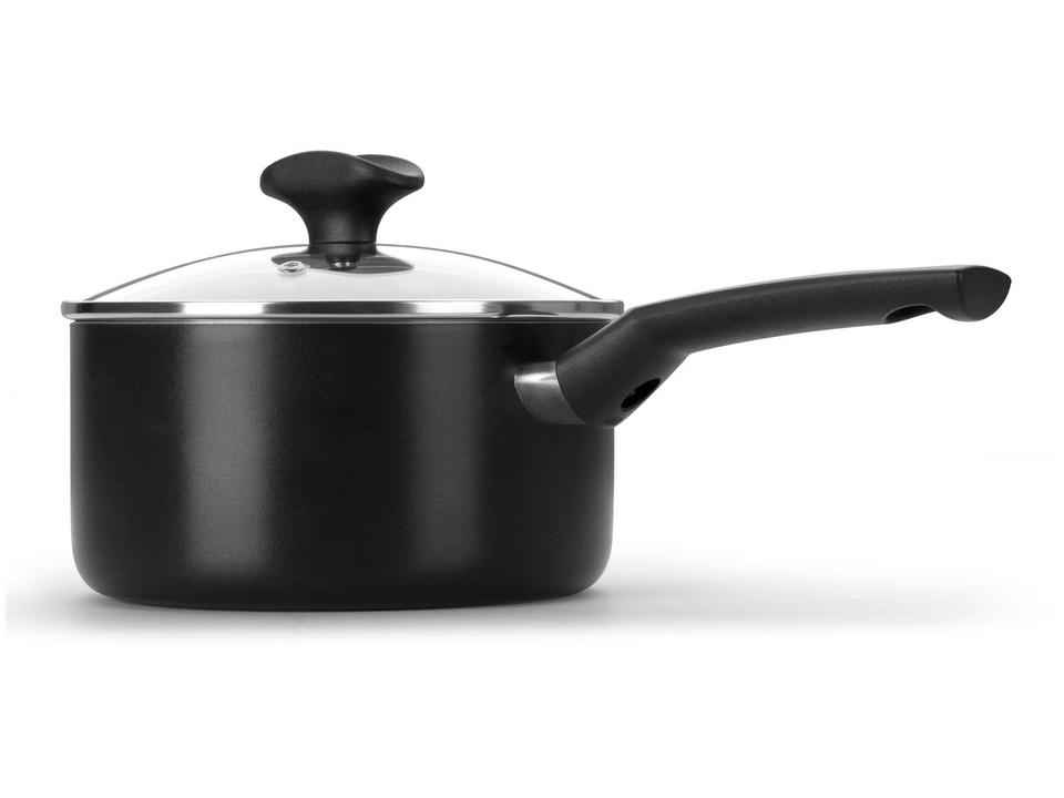 Panela Multiflon Antiaderente Alumínio Preta - 1