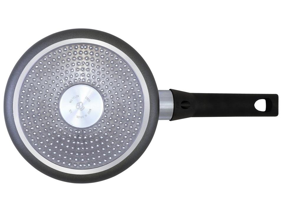 Panela Multiflon Antiaderente de Alumínio Grafite 18cm 2L Petra+ - 4