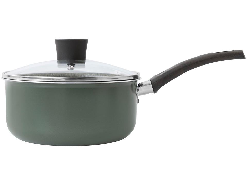 Panela Multiflon Antiaderente de Alumínio Verde 18cm 2L Ekó - 2