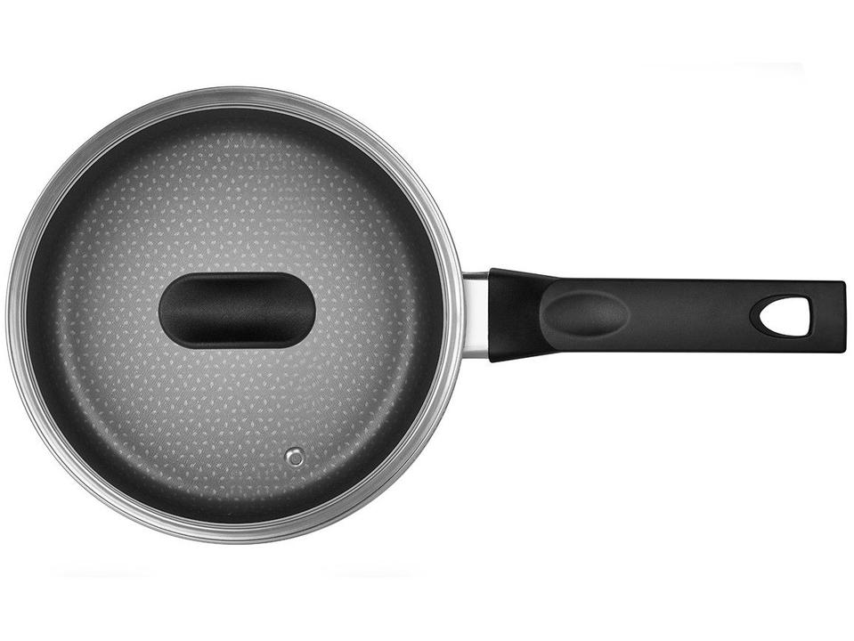 Panela Multiflon Antiaderente de Alumínio Vermelho - 1