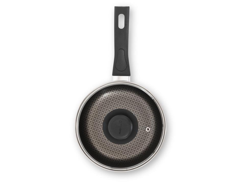 Panela Multiflon Antiaderente de Alumínio Vermelho 20cm 2,7L Gourmet - 2