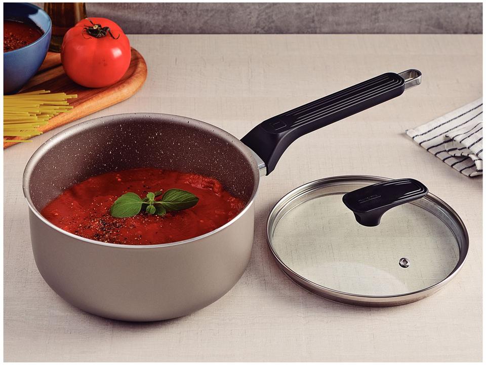 Panela Tramontina Antiaderente de Alumínio Amêndoa 16cm 1,5L Milazzo - 1