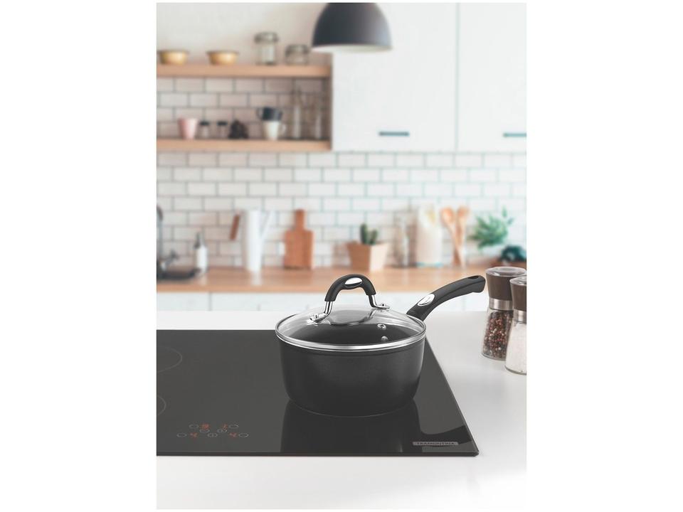 Panela Tramontina Antiaderente de Alumínio Preta - 1